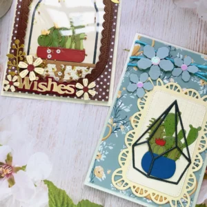 Cactus Potted Plant Metal Cutting Dies 03