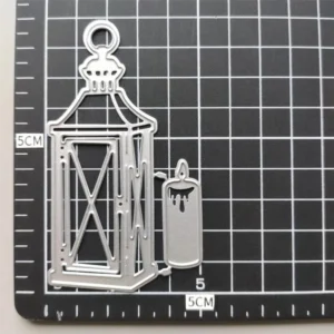Sumflying Candle Box metal cutting die - detail view