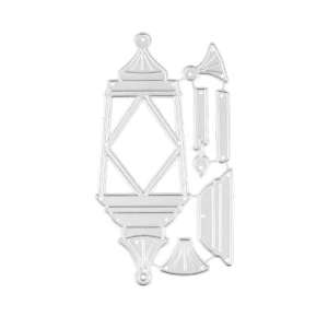 Candle Lantern Metal Cutting Dies Detail View - 240-DM05850