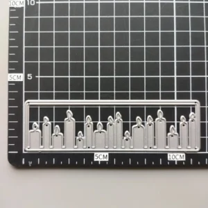 Sumflying Candle Metal Die Cuts metal cutting die - detail view