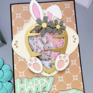 Carrot Shake Card Metal Cutting Dies 02