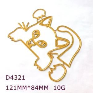 Cat Shape Metal Cutting Dies 01