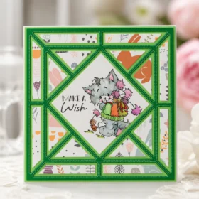 Sumflying Ornate Background Frame Metal Cutting Dies