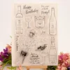 Champagne Party Stamp Set - main product photo | clear stamp