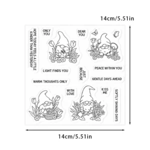 Childlike Gnomes Clear Stamps 02