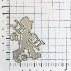 Chimney Sweep Metal Cutting Dies - character metal cutting dies - detail view