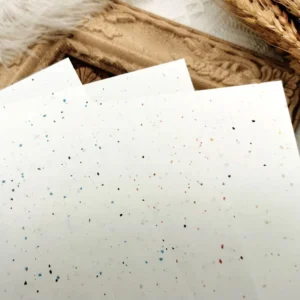 Chinese Style Texture Dotted Color A4 Art Paper