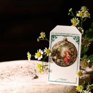 Christmas Angel Rub On Transfer Stickers - 2 Sheets Pack