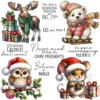 Christmas Animals Clear Stamps 1 00
