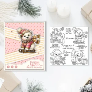Christmas Animals Clear Stamps 1 04