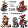 Christmas Animals Clear Stamps 2 00