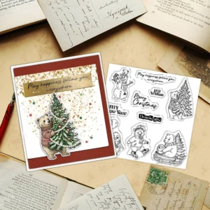 Christmas Animals Clear Stamps 02