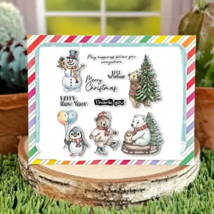 Christmas Animals Clear Stamps 05