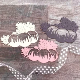 Christmas Balls Metal Die Cuts