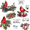 Christmas Bird Clear Stamps 00