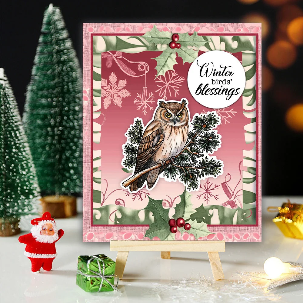 Christmas Birds Clear Stamps 2 01 Christmas Birds Clear Stamps 2 01