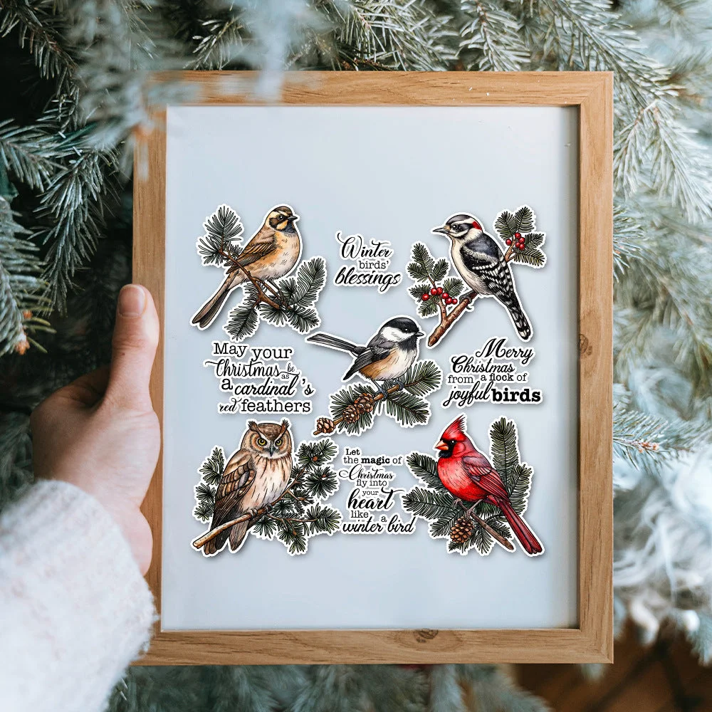 Christmas Birds Clear Stamps 2 05 Christmas Birds Clear Stamps 2 05