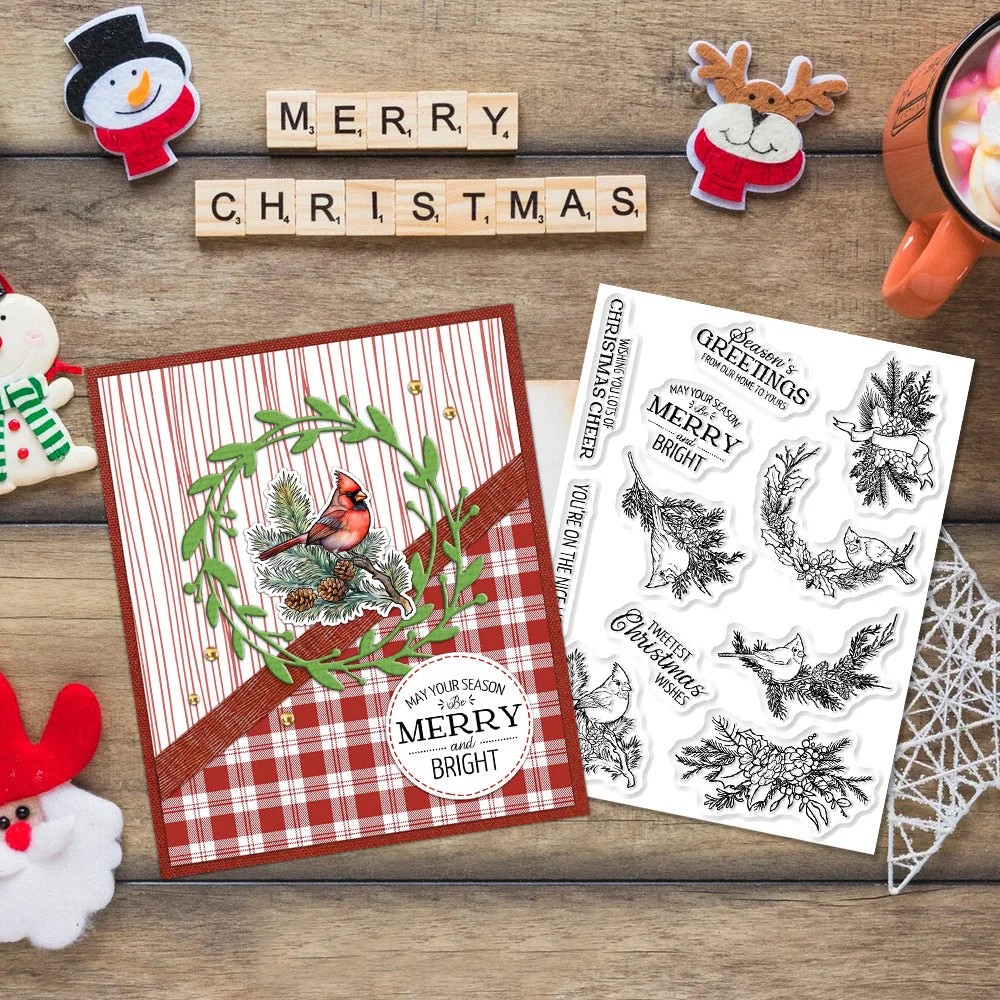 Christmas Birds Clear Stamps 3 01 Christmas Birds Clear Stamps 3 01