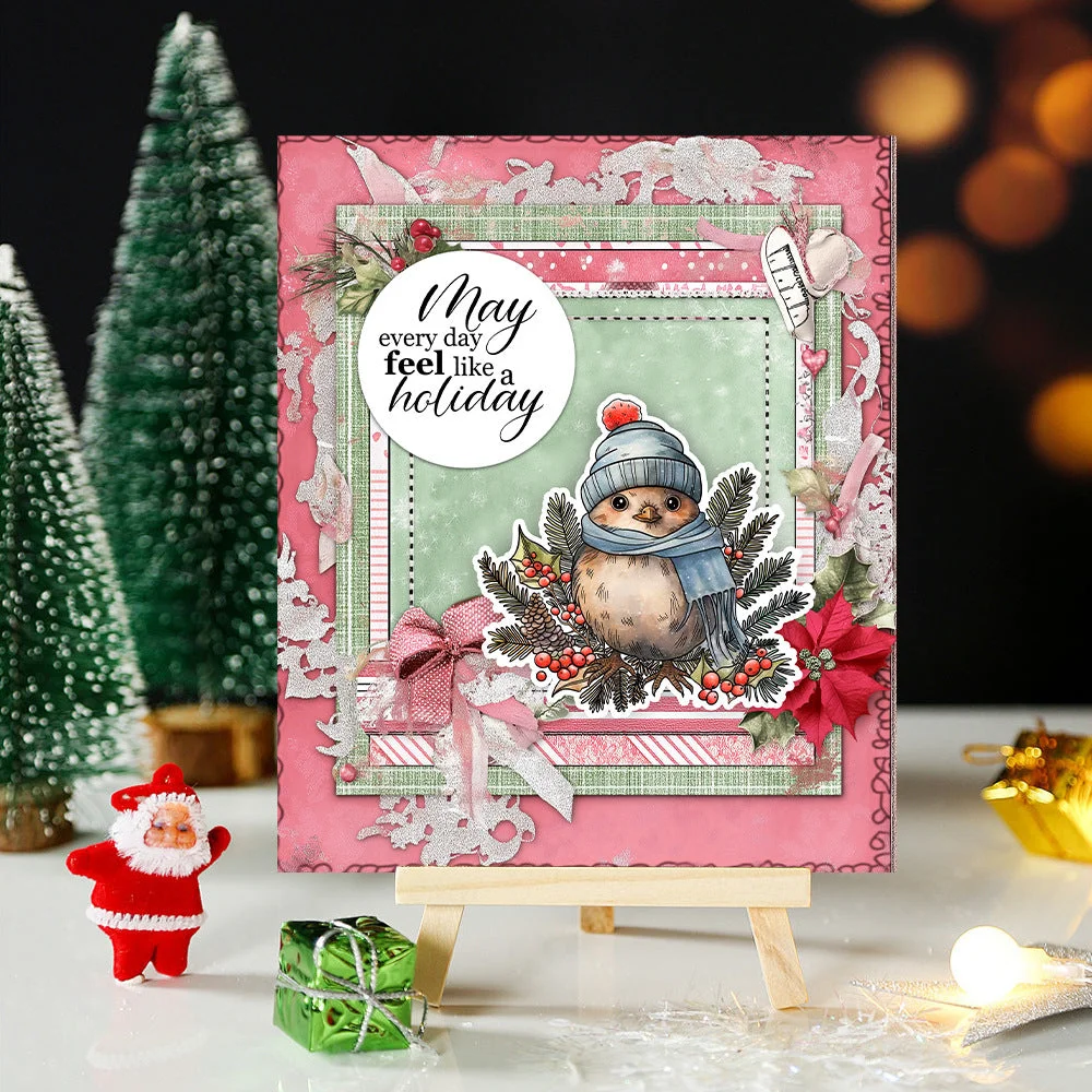 Christmas Birds Clear Stamps 4 01 Christmas Birds Clear Stamps 4 01