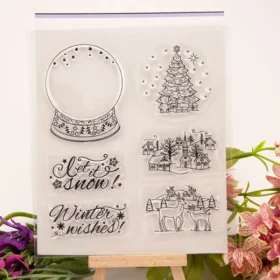 Christmas Crystal Ball Stamp Set