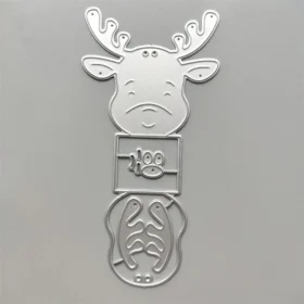 Christmas Deer Box Metal Cutting Dies