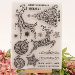 Christmas Deer Stamp Set - main product photo | clear stamp