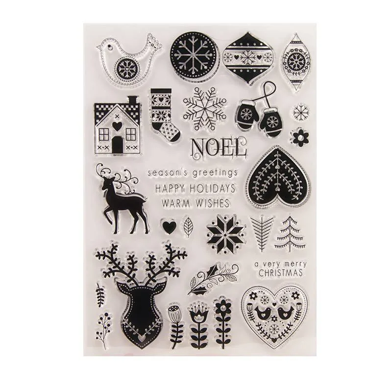 christmas-elements-stamp-set-5 Christmas Elements Stamp Set - packaging photo | clear stamp