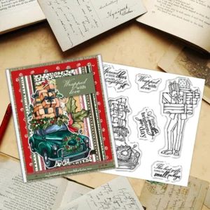 Sumflying Christmas Gifts Presents Box Clear Stamps Christmas Gifts Clear Stamps 03