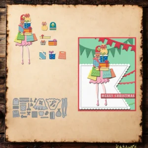 Sumflying Christmas Gifts Metal Cutting Dies Christmas Gifts Metal Cutting Dies 04
