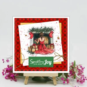 Christmas Girl Clear Stamps 1 01