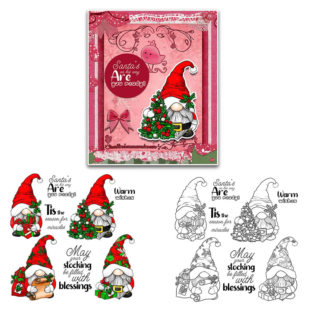 Christmas Gnomes Clear Stamps 01 Christmas Gnomes Clear Stamps 01