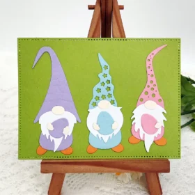 Christmas Gnomes Metal Cutting Dies