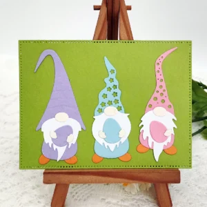 Christmas Gnomes Metal Cutting Dies Main View - 240-DC-2468