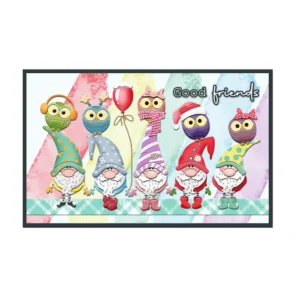 Sumflying Christmas Gnome Set Metal Cutting Dies Christmas Gnomes Metal Cutting Dies 04