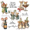 Christmas Mouse Clear Stamps 00