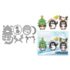 Christmas Penguins Metal Cutting Dies 1 00