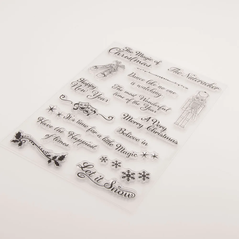 christmas-phrase-stamp-set-4 Christmas Phrase Stamp Set - lifestyle photo | clear stamp
