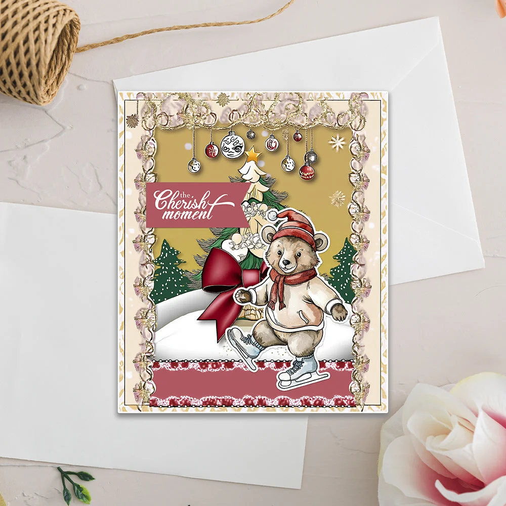Christmas Polar Bear Clear Stamps 04 Christmas Polar Bear Clear Stamps 04