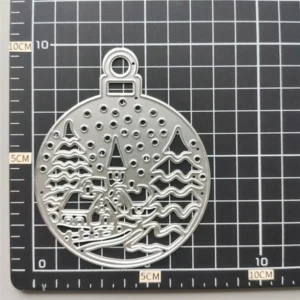 Sumflying Christmas Round Shape metal cutting die - main product photo