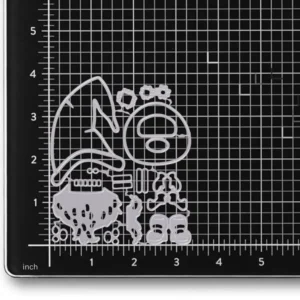 Christmas Santa Claus Cutting Dies Detail View - 240-DC-2453
