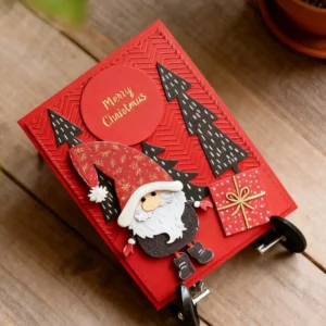 Christmas Santa Claus Cutting Dies Side View - 240-DC-2453