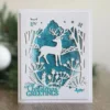 Christmas Series Forest Deer Cutting Dies 00