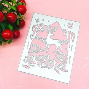 Sumflying Christmas Series Forest Deer Cutting Dies Christmas Series Forest Deer Cutting Dies 05