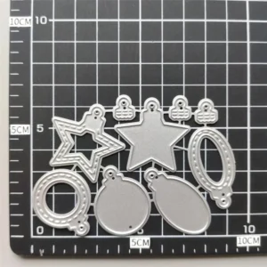 Sumflying Christmas Shaker Bell metal cutting die - main product photo