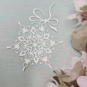 Sumflying Christmas Snowflake Metal Die Cuts metal cutting die - detail view