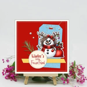 Christmas Snowman Clear Stamps 01