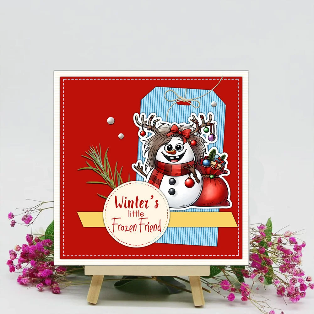 Christmas Snowman Clear Stamps 01 Christmas Snowman Clear Stamps 01