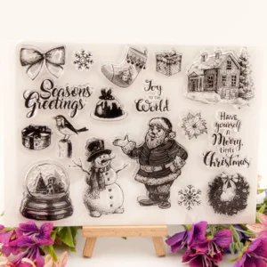 Christmas Stamp Set - main product photo | clear stamp