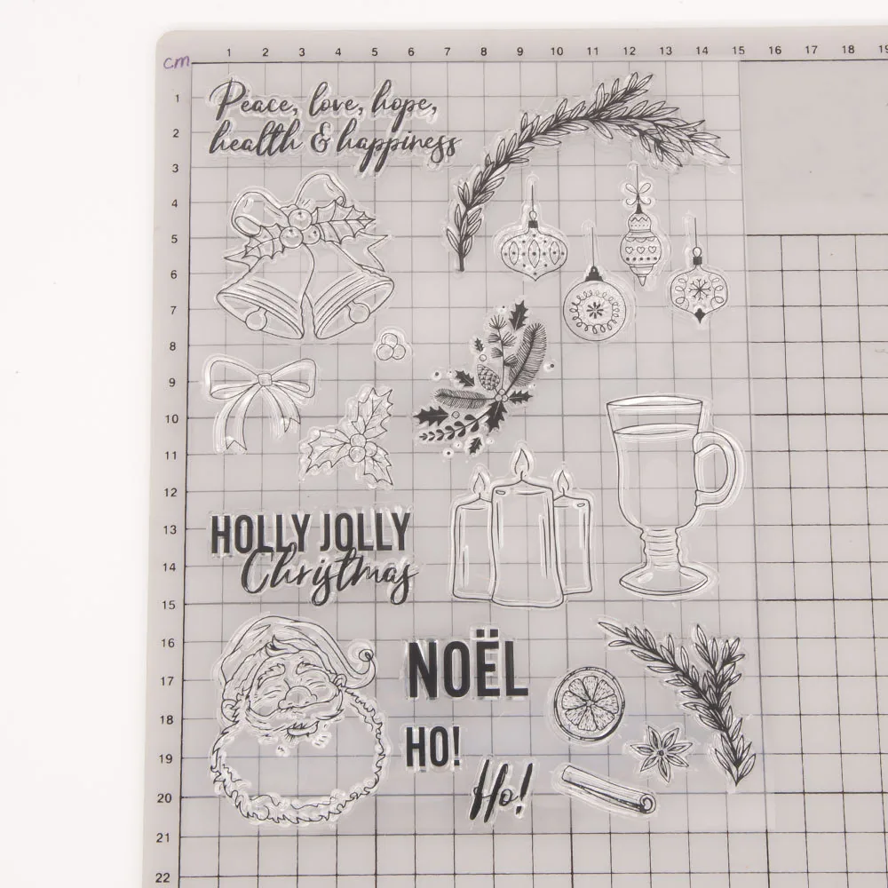 christmas-stamp-set-2 Christmas Stamp Set - detail view | clear stamp