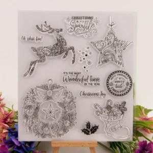 Christmas Stamp Set - main product photo | clear stamp
